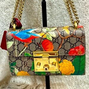 Gucci GG Supreme Padlock Small